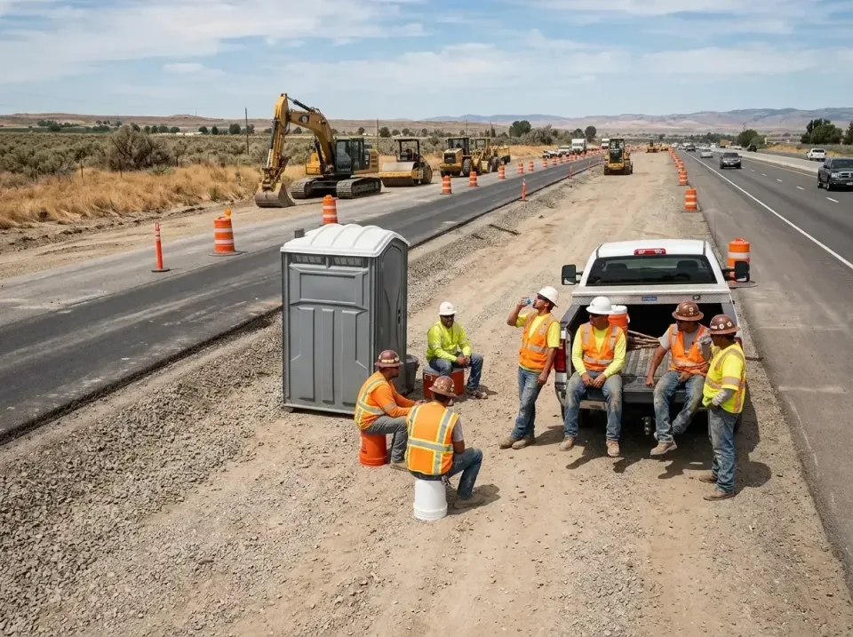 highway-road-construction-crew-007 — frequently asked questions, Porta Potty and Restroom Rentals in Ellisville, MO